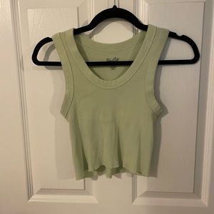 Brandy Melville green tank top